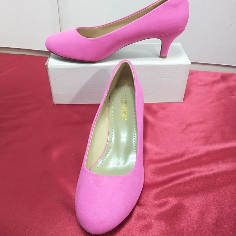 Dream Pairs Womens SZ 11 Fuschia Pink Soft Feel Luvly Shoes